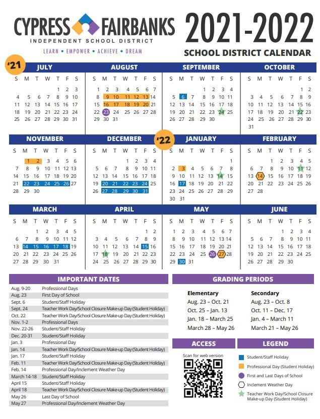 Fbisd Calendar 2022 November Calendar 2022