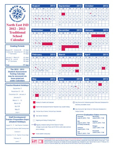 Neisd Calendar 2022