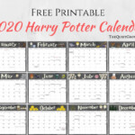 November 2022 Printable Calendar Harry Potter June 2022 Calendar