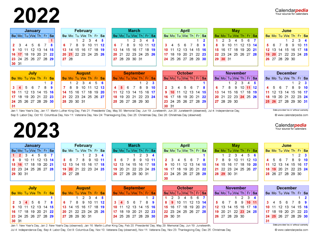 Toms River 2022 2023 Calendar Printable Calendar 2022