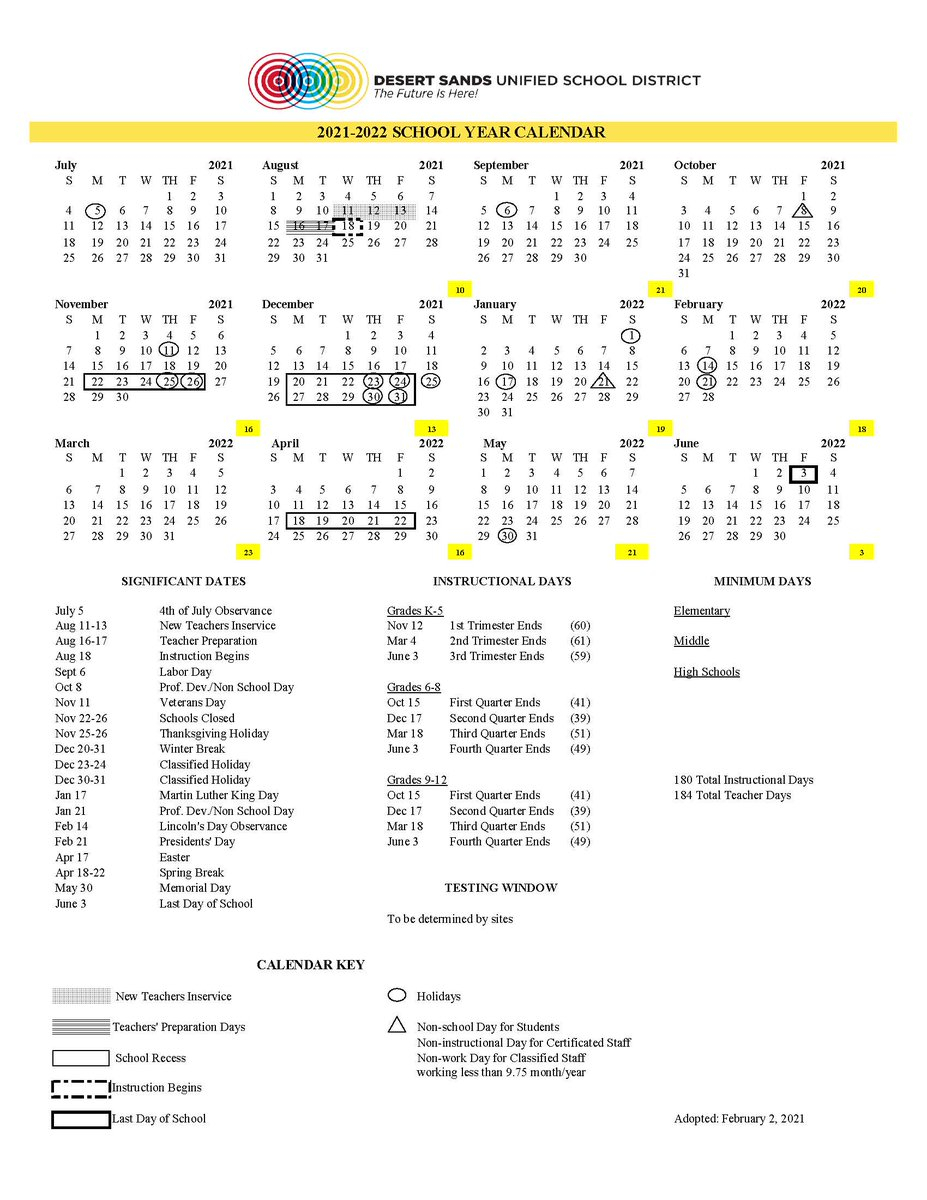 2022 2023 Two Year Calendar Free Printable PDF Templates