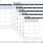 2022 Calendar Template Google Sheets Free Printable Form Templates