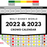 Disney World 2022 2023 Crowd Calendar best Times To Go