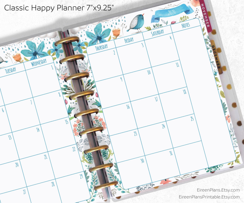 Happy Planner Calendar Refills 2023 Calendar2023