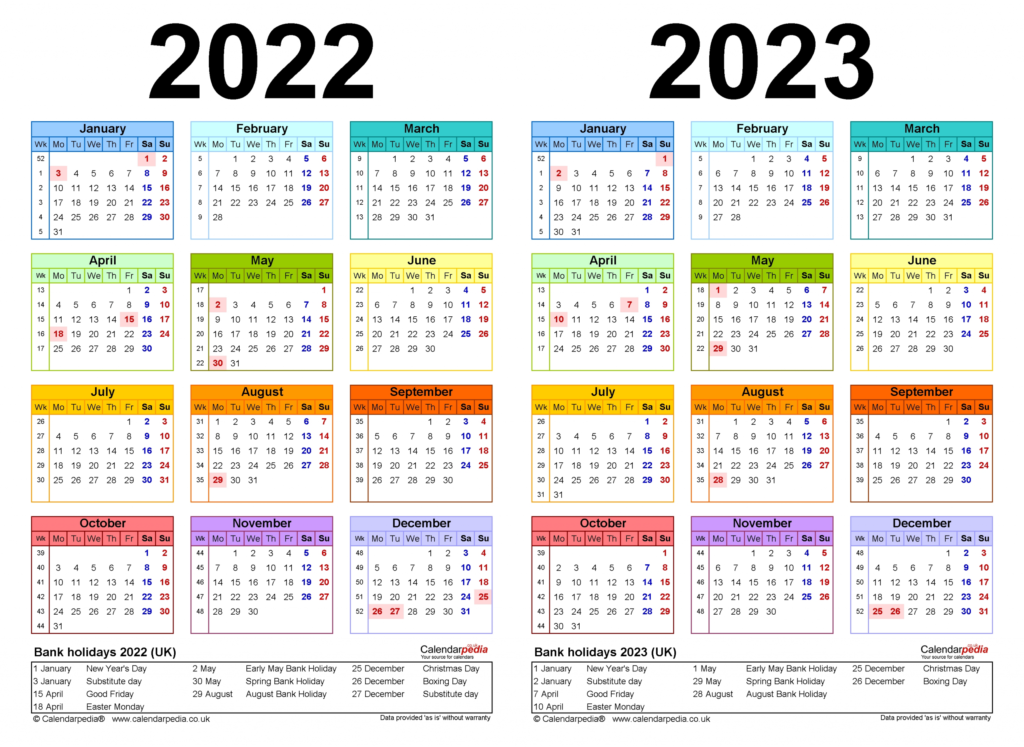 Iltexas Calendar 2022 2023 2023