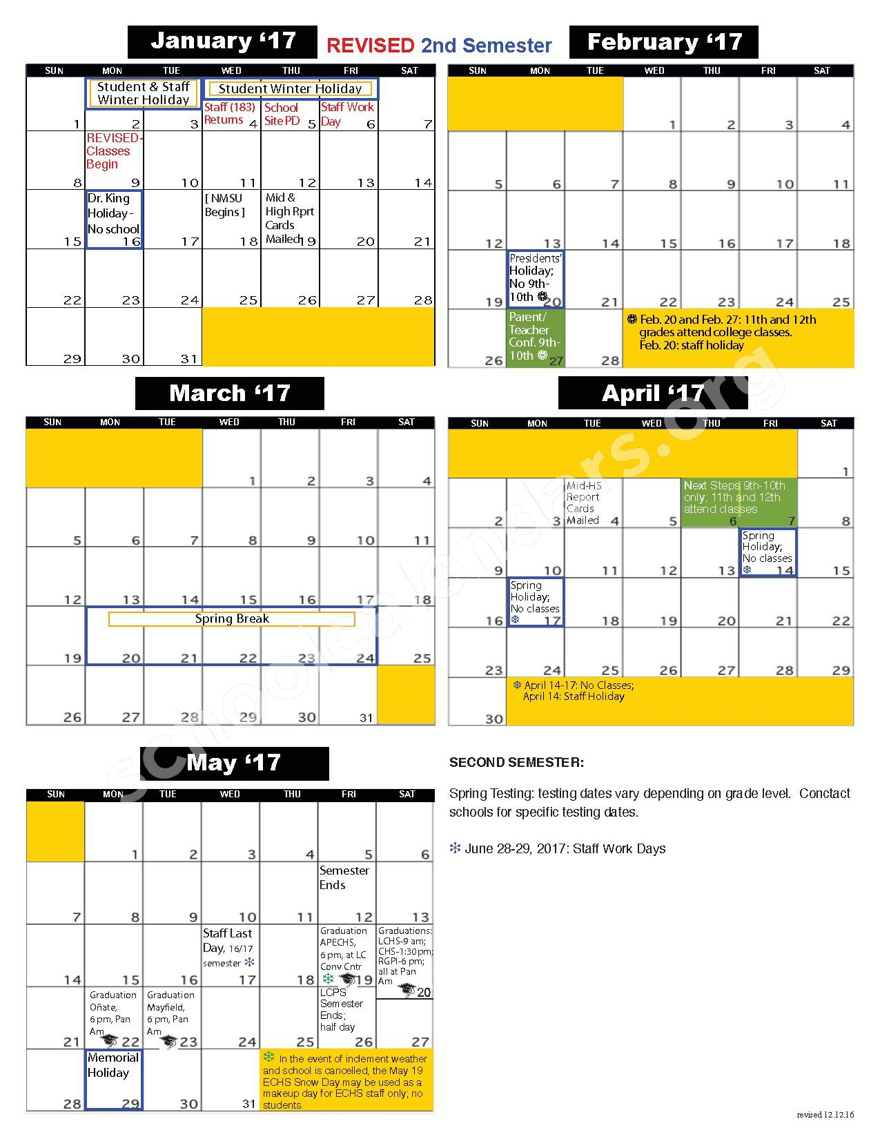 Las Cruces Public Schools Calendar 2021 22 2021 Calendar