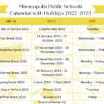 Minneapolis Public Schools Calendar With Holidays 2022 23 MPS