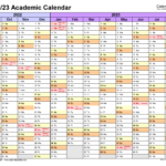 Printable Academic Calendar 2022 PRINTABLE CALENDAR 2021