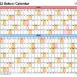 School Calendars 2021 2022 Free Printable Word Templates Calendar