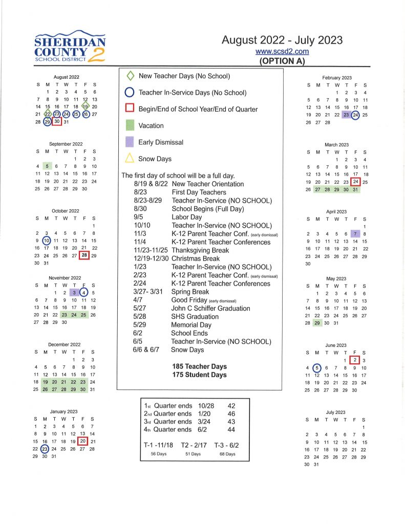 Scsd Calendar 2022 23 Academic Calendar 2022