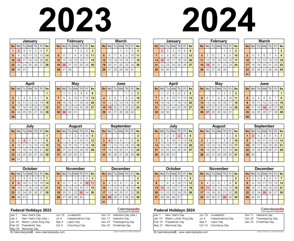 Washu 2023 Calendar Printable Calendar 2023